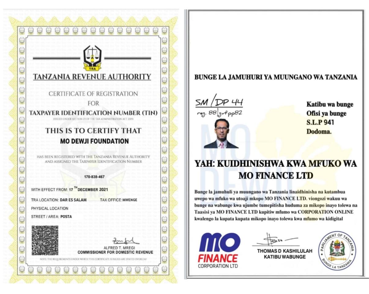 Hati ya Usajili (BRELA)